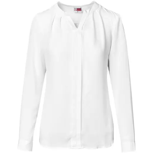 Ladies Long Sleeve Zenobia White